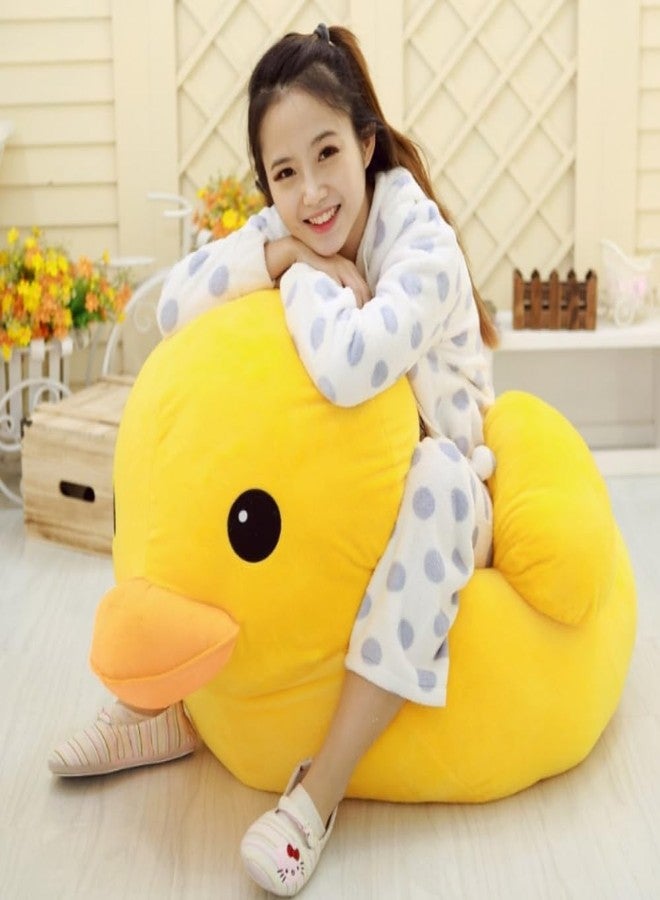 OUKEYI 11.8" /30cm Yellow Plush Duck Stuffed Animal Toy, Soft Cuddly Plushie Hugger Toy for Boys & Girls, Birthday Gifts for Kids or Girlfriend - Image 4